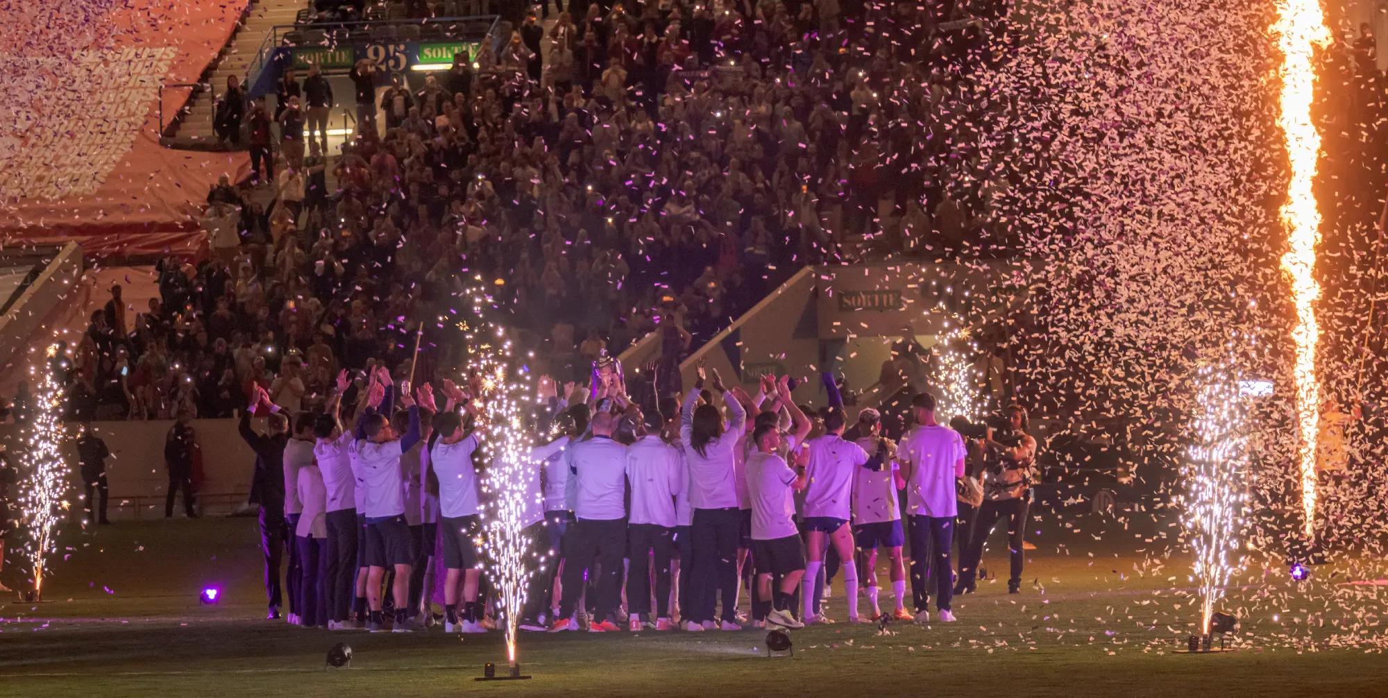 VIDÉO - Revivez l’intégralité de la cérémonie avec la Coupe de France et les joueurs