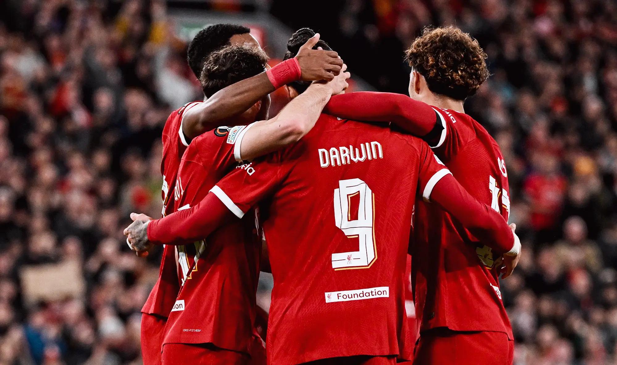 TFC - Liverpool : le groupe des Reds