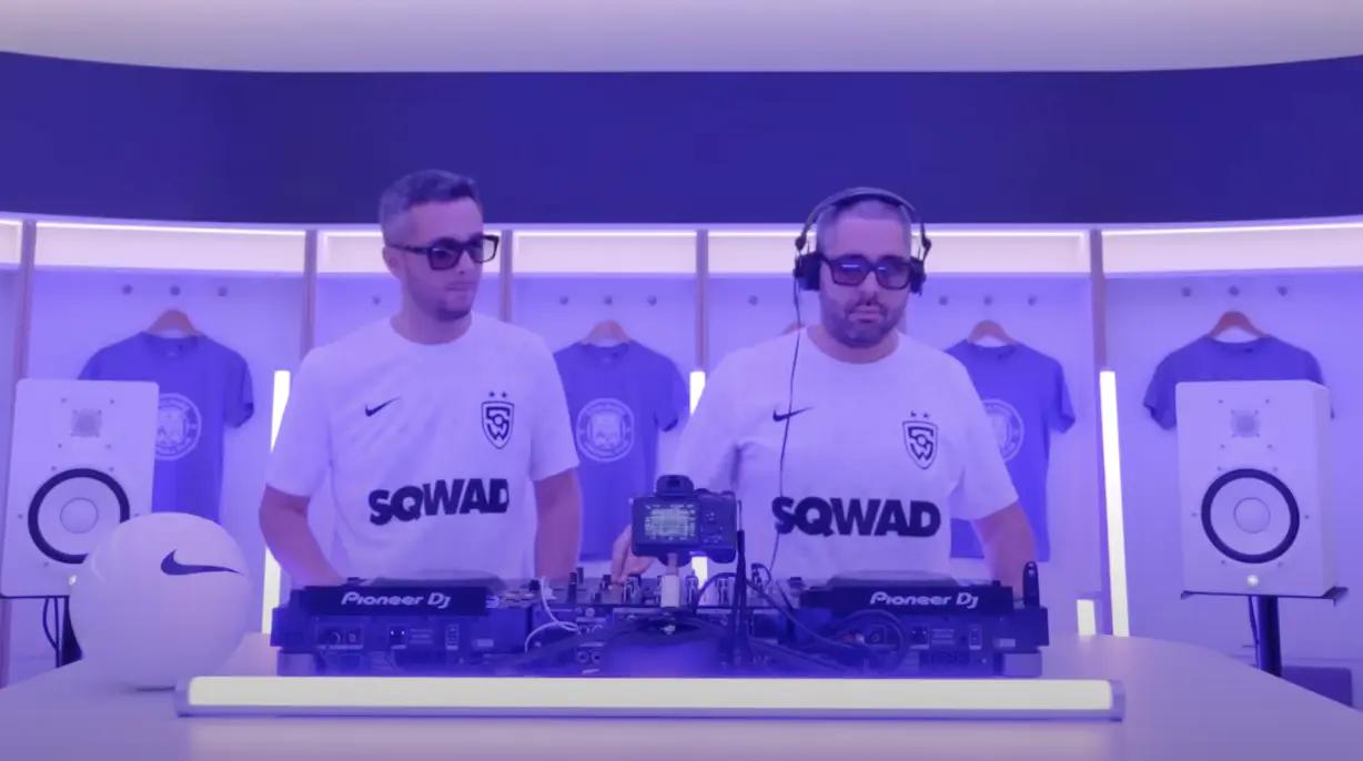 VIDÉO - Découvrez le DJ set de Sqwad… dans le vestiaire du TFC