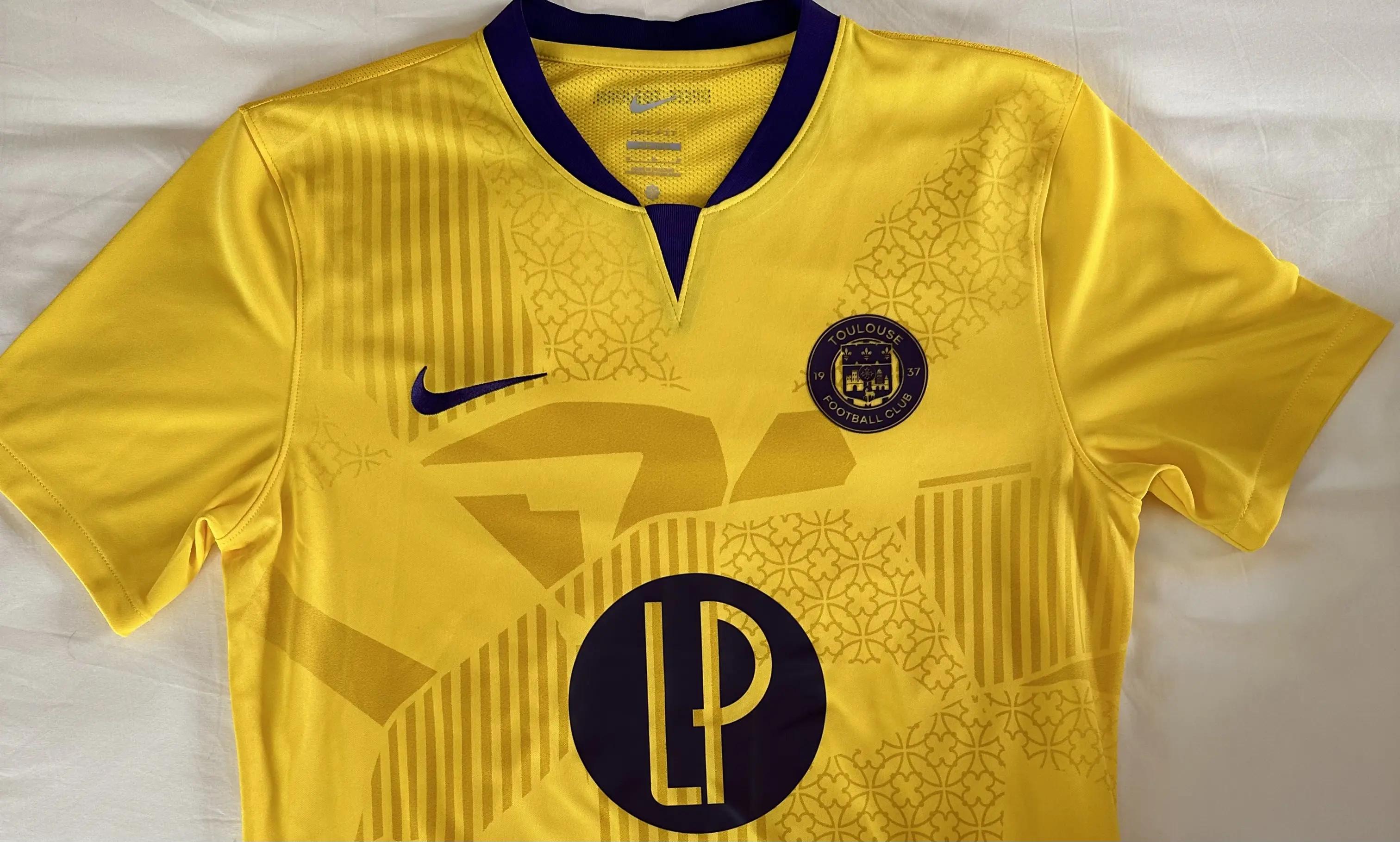 Maillot extérieur jaune NIKE