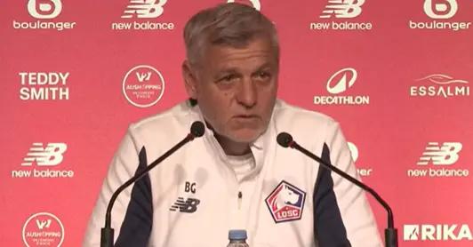 Bruno Genesio avant LOSC - TFC : "Se reconcentrer sur un match moins sexy à jouer ou à venir voir au stade"