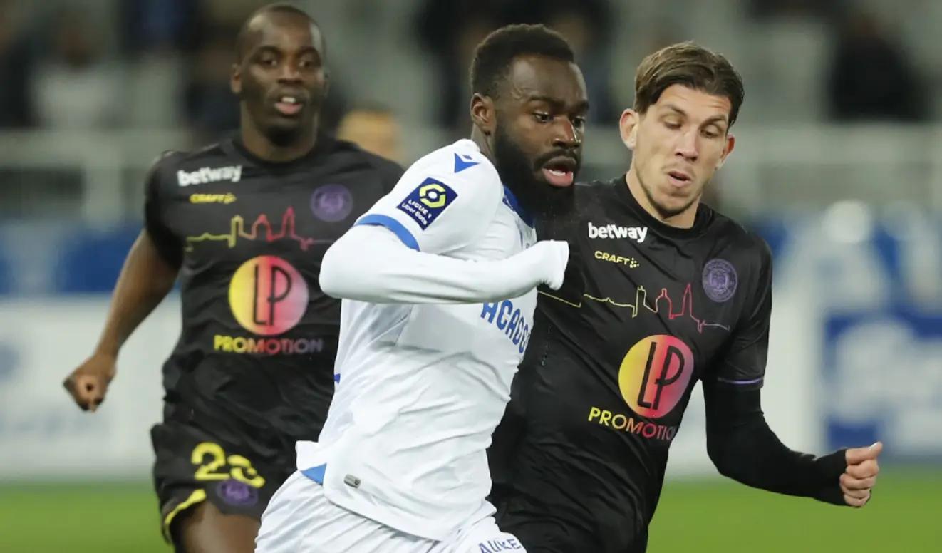 Moussa Diarra Stijn Spierings AJ Auxerre TFC